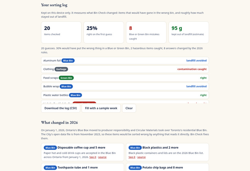 Bin Check – screenshot 4