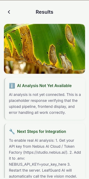 LeafGuard AI – screenshot 2