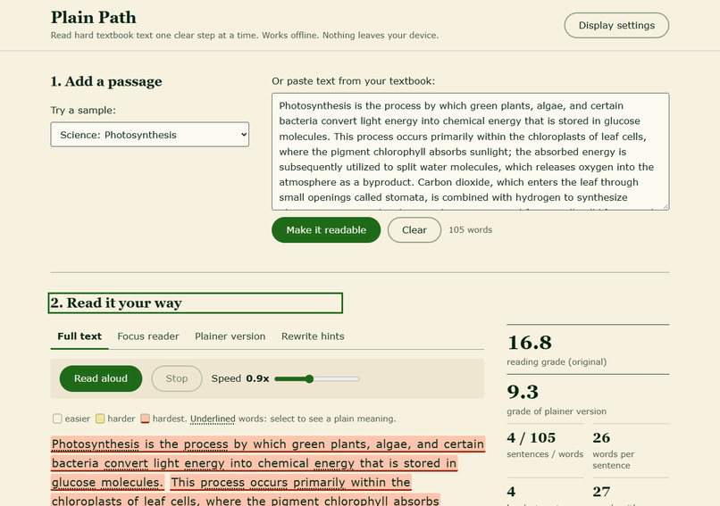 Plain Path – screenshot 1
