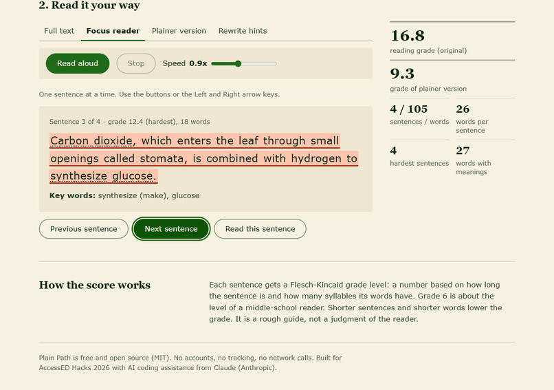 Plain Path – screenshot 2