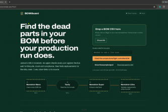 BOMGuard: Find dying parts in your BOM before you order