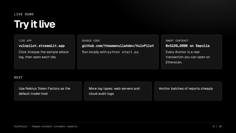 VulnPilot – screenshot 4