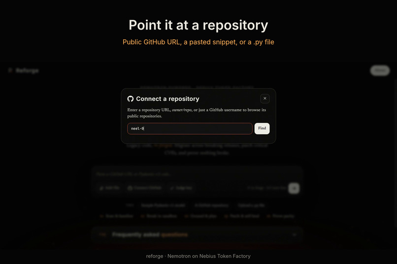 Reforge – screenshot 1