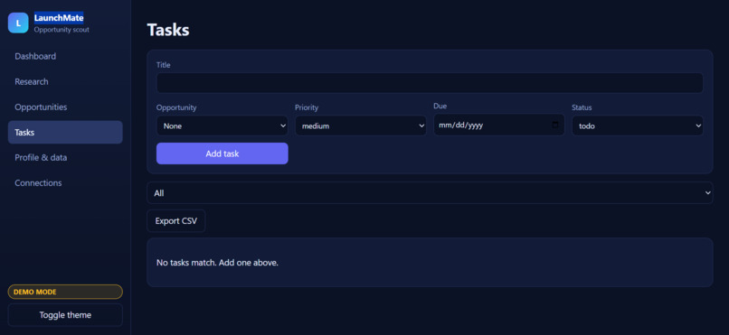 LaunchMate AI – screenshot 8