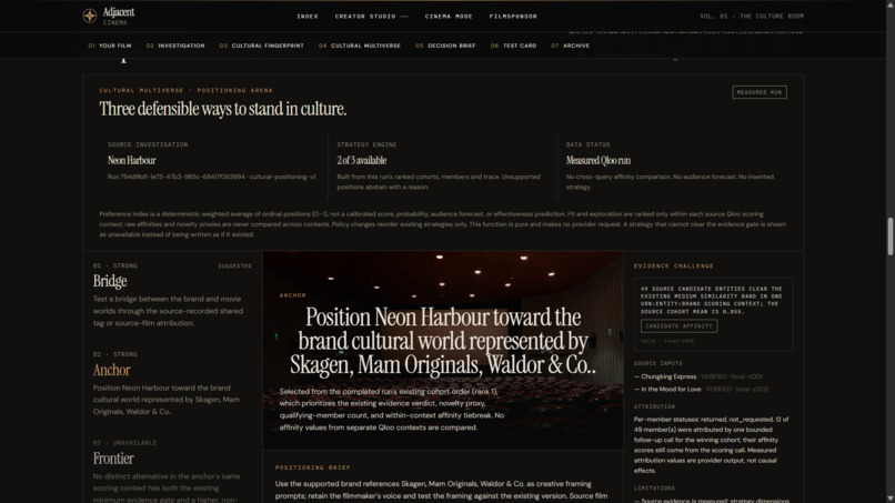 Adjacent Cinema – screenshot 2