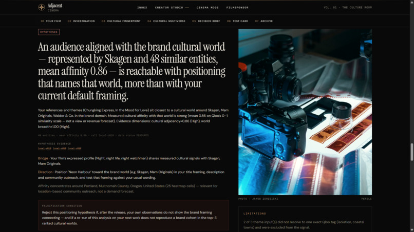Adjacent Cinema – screenshot 6
