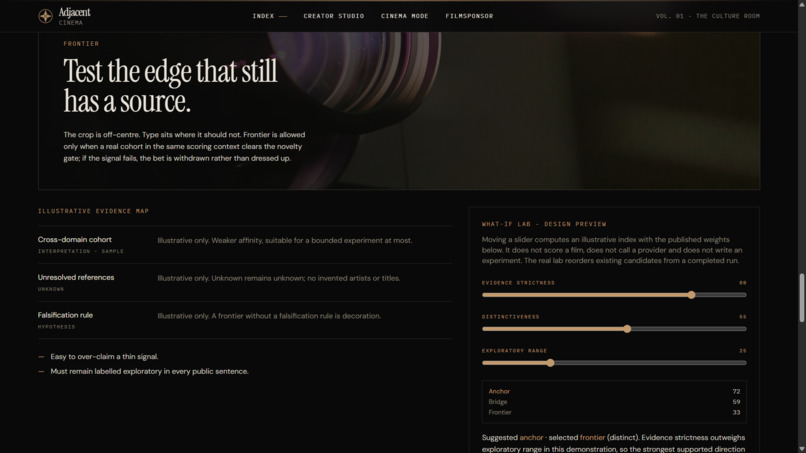 Adjacent Cinema – screenshot 3