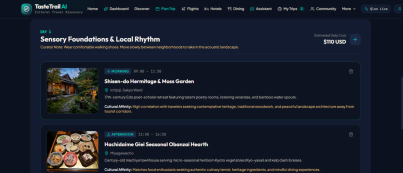 TasteTrail AI – screenshot 3