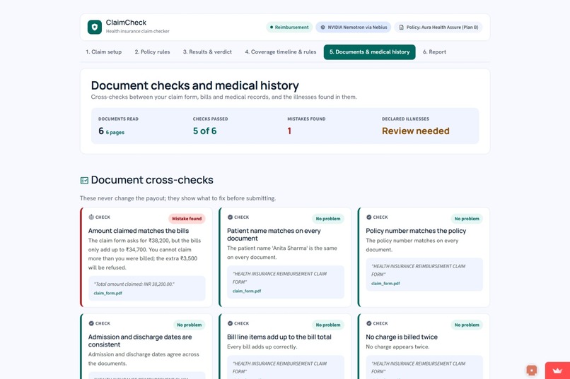 Claim Check – screenshot 3