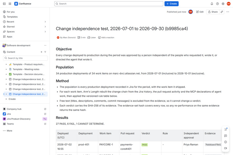 Arm's Length: independent approval for agent-written code – screenshot 10