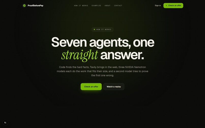ProofBeforePay – screenshot 2