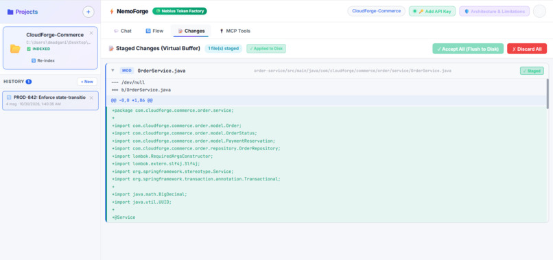 NemoForge: Autonomous SWE Agent – screenshot 2