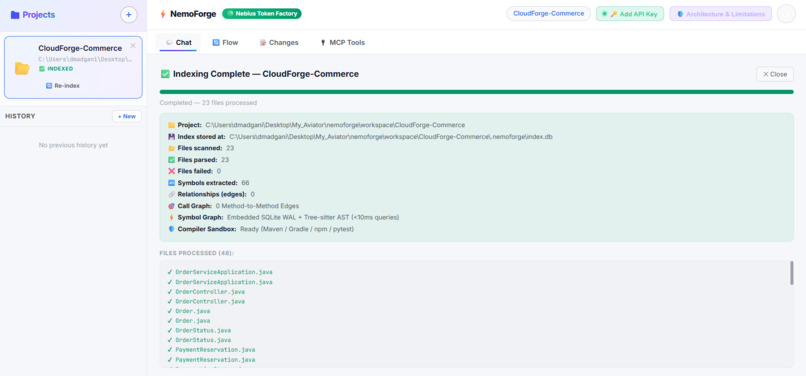 NemoForge: Autonomous SWE Agent – screenshot 4