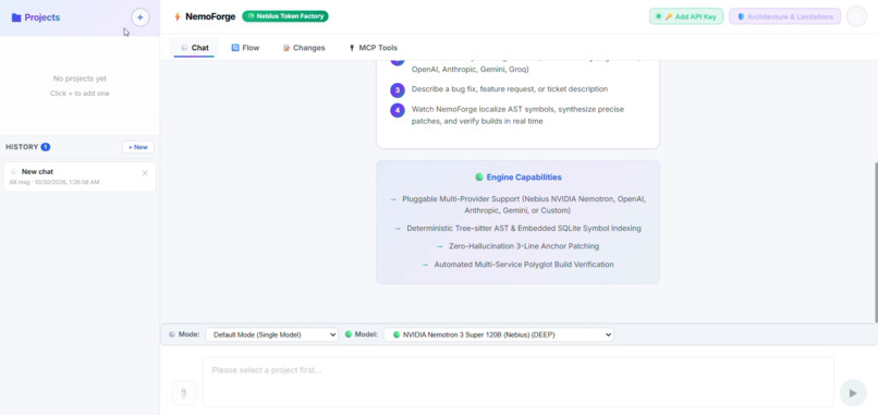 NemoForge: Autonomous SWE Agent – screenshot 5