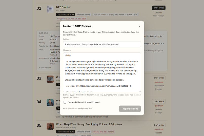 Swap Desk for podcasts – screenshot 5