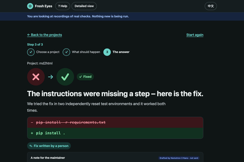 Fresh Eyes – screenshot 3