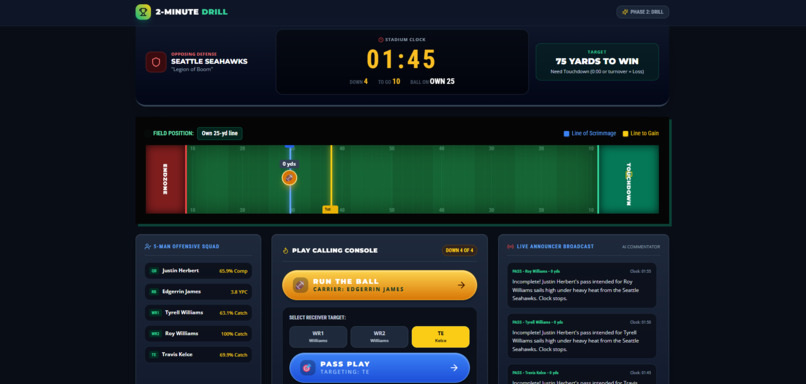 2 Minute Drill – screenshot 2