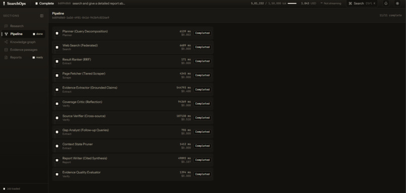 SEARCHOps – screenshot 2