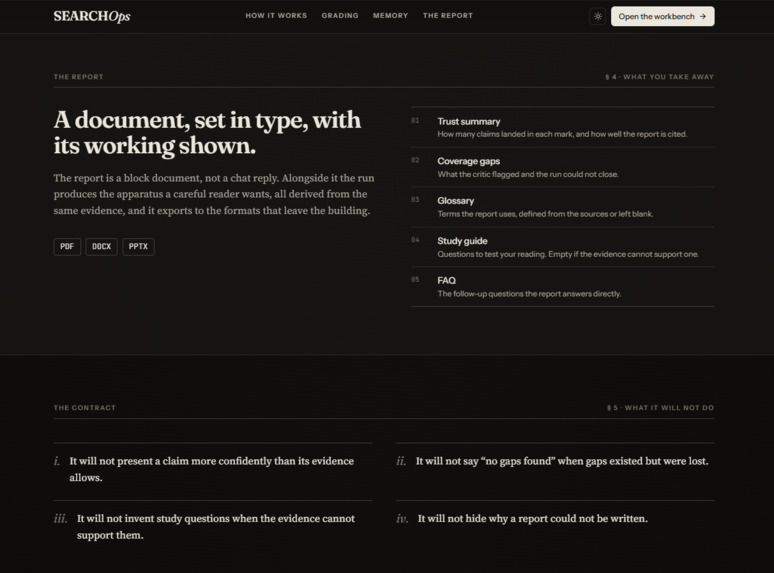 SEARCHOps – screenshot 5