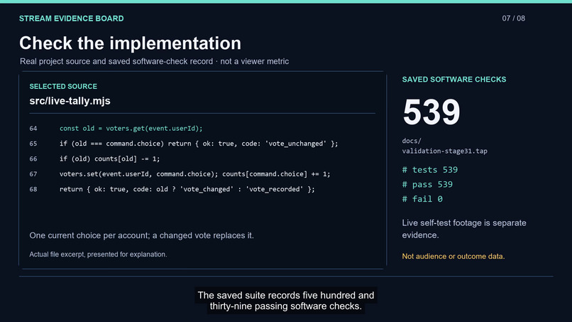 Stream Evidence Board – screenshot 1