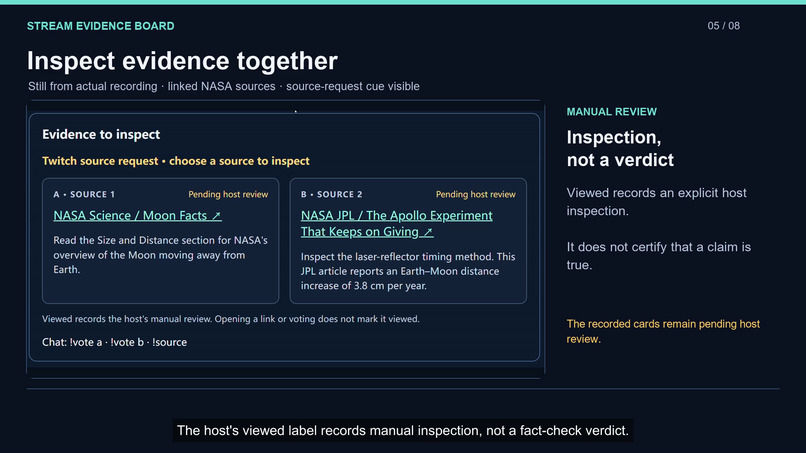 Stream Evidence Board – screenshot 3