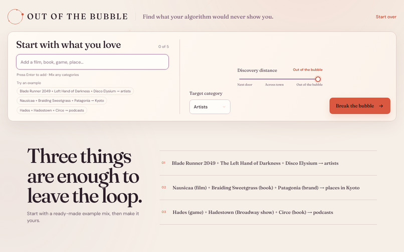 Out of the Bubble – screenshot 1
