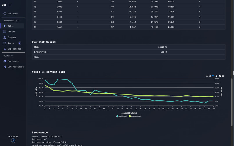 Agentic Coding Evaluation (ACE) – screenshot 4