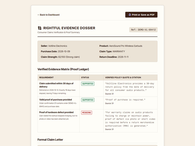 Rightful – screenshot 9