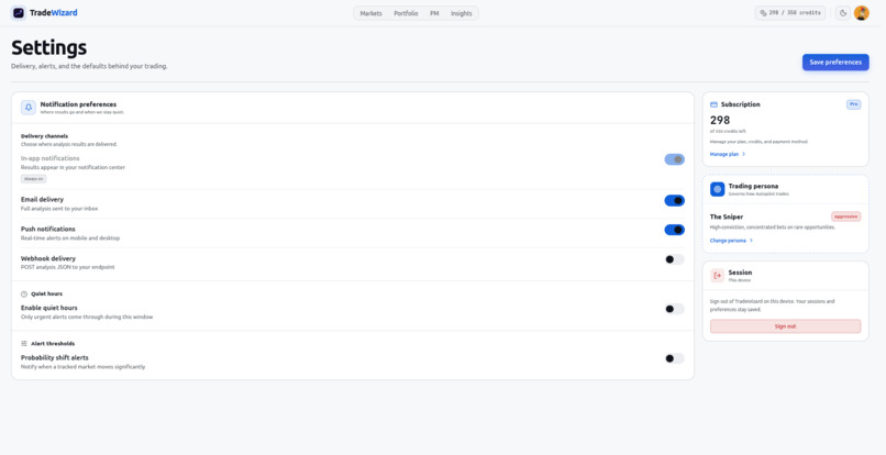 TradeWizard – screenshot 8