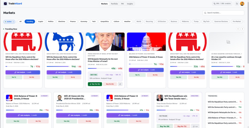 TradeWizard – screenshot 2