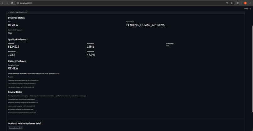 MRI Evidence Council – screenshot 2