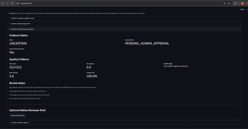 MRI Evidence Council – screenshot 3
