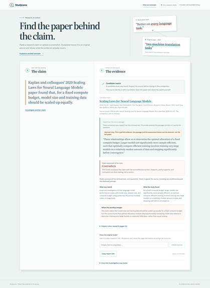 StudyLens – screenshot 1
