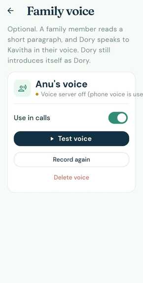 DORY: The AI memory assistant that cannot lie – screenshot 12