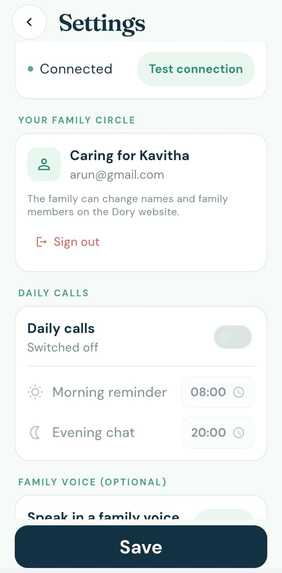 DORY: The AI memory assistant that cannot lie – screenshot 11