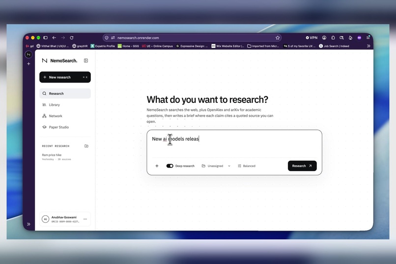 NemoSearch – screenshot 1