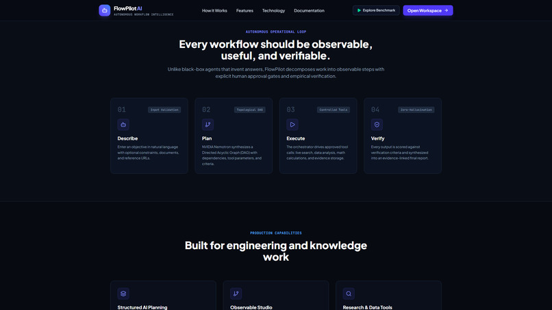 NVIDIA  FlowPilot AI Autonomous Workflow Intelligence – screenshot 2