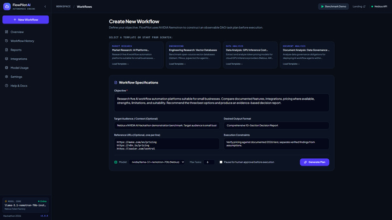 NVIDIA  FlowPilot AI Autonomous Workflow Intelligence – screenshot 4