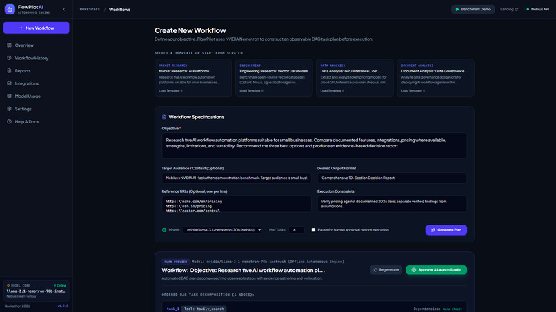 NVIDIA  FlowPilot AI Autonomous Workflow Intelligence – screenshot 12