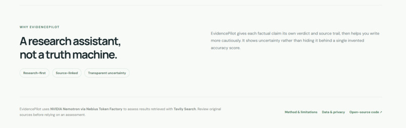 EvidencePilot – screenshot 1