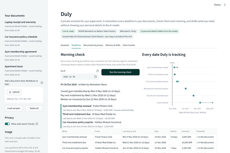 Duly – screenshot 3