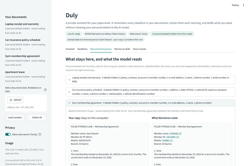 Duly – screenshot 4