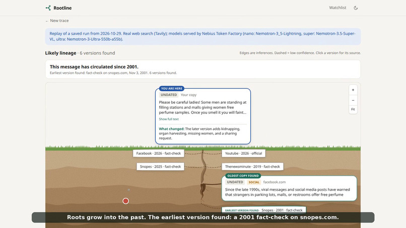 Rootline – screenshot 5