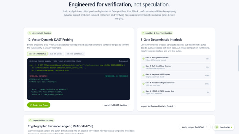 ProofStack — Trust, Verified in Every Patch – screenshot 4