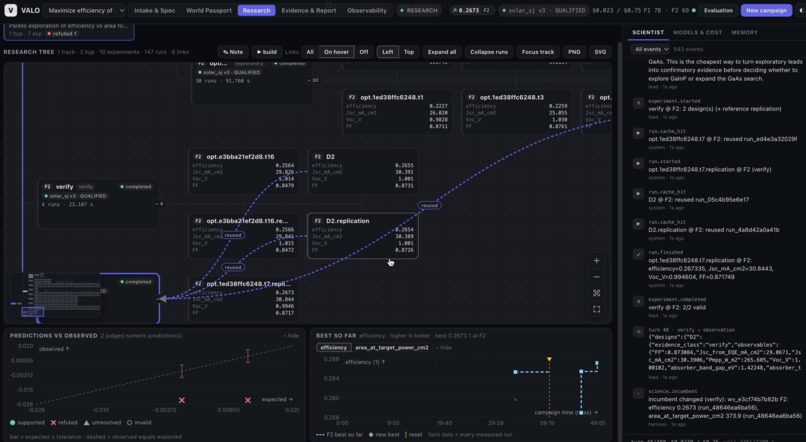 Valo - AI Scientist – screenshot 3