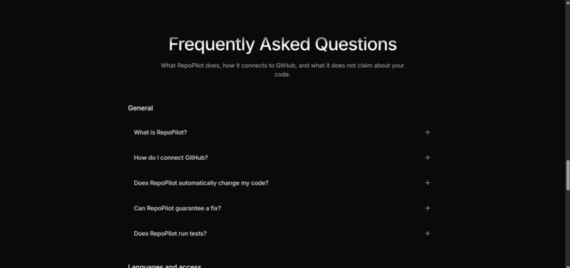 Repo Pilot – screenshot 2