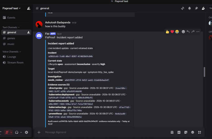 FixProof  – screenshot 1