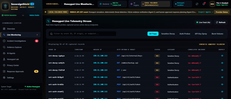 SovereignShield AI – screenshot 2