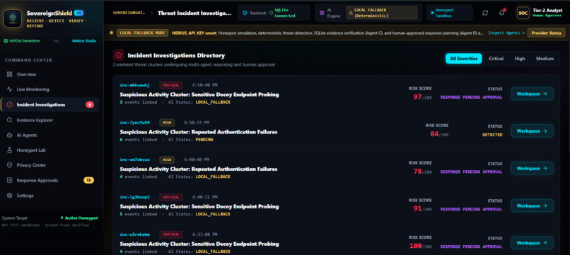 SovereignShield AI – screenshot 3