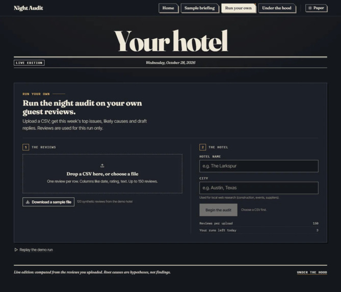 Night Audit – screenshot 2